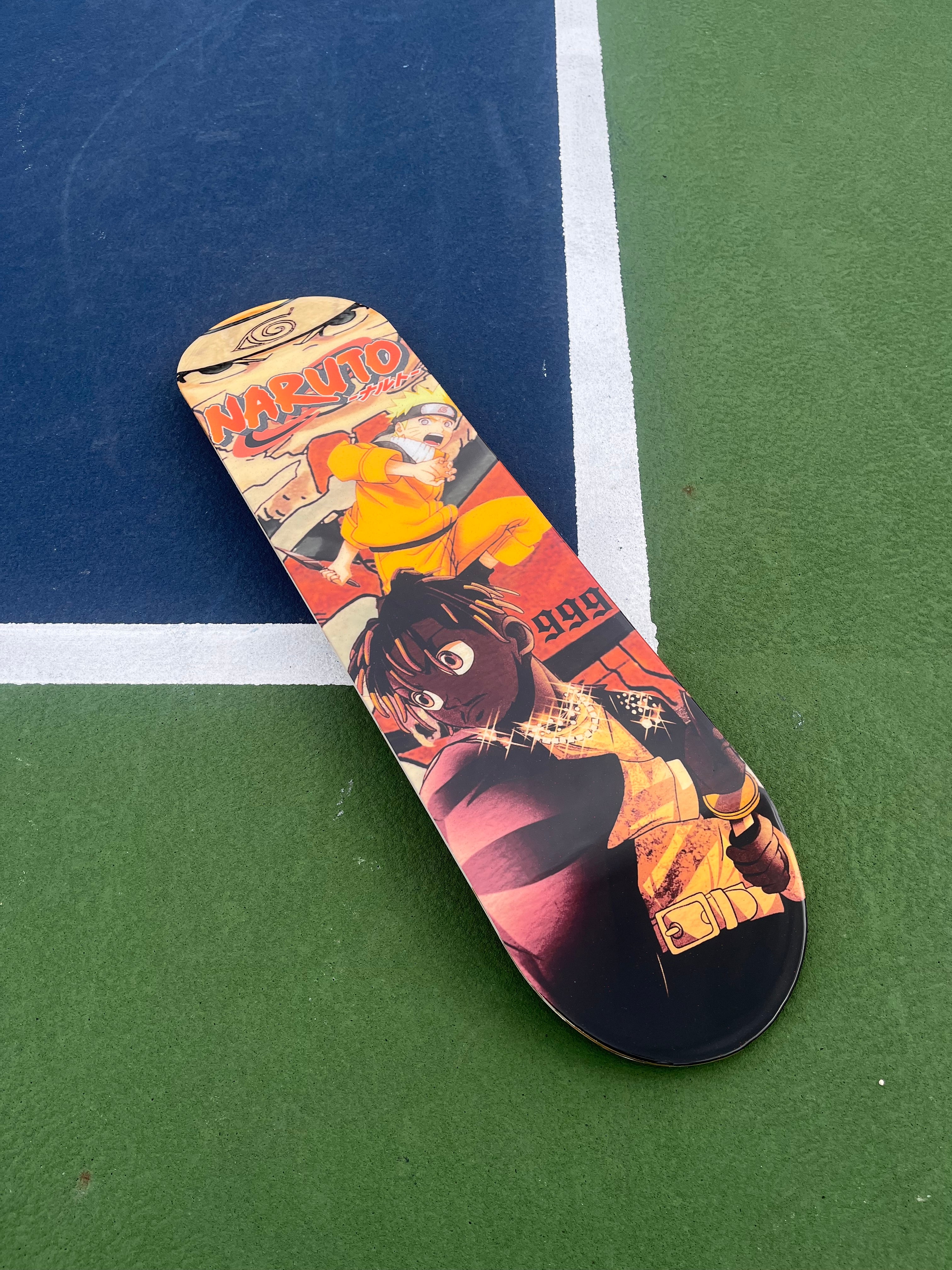 JuiceWRLD X Naruto Skateboard