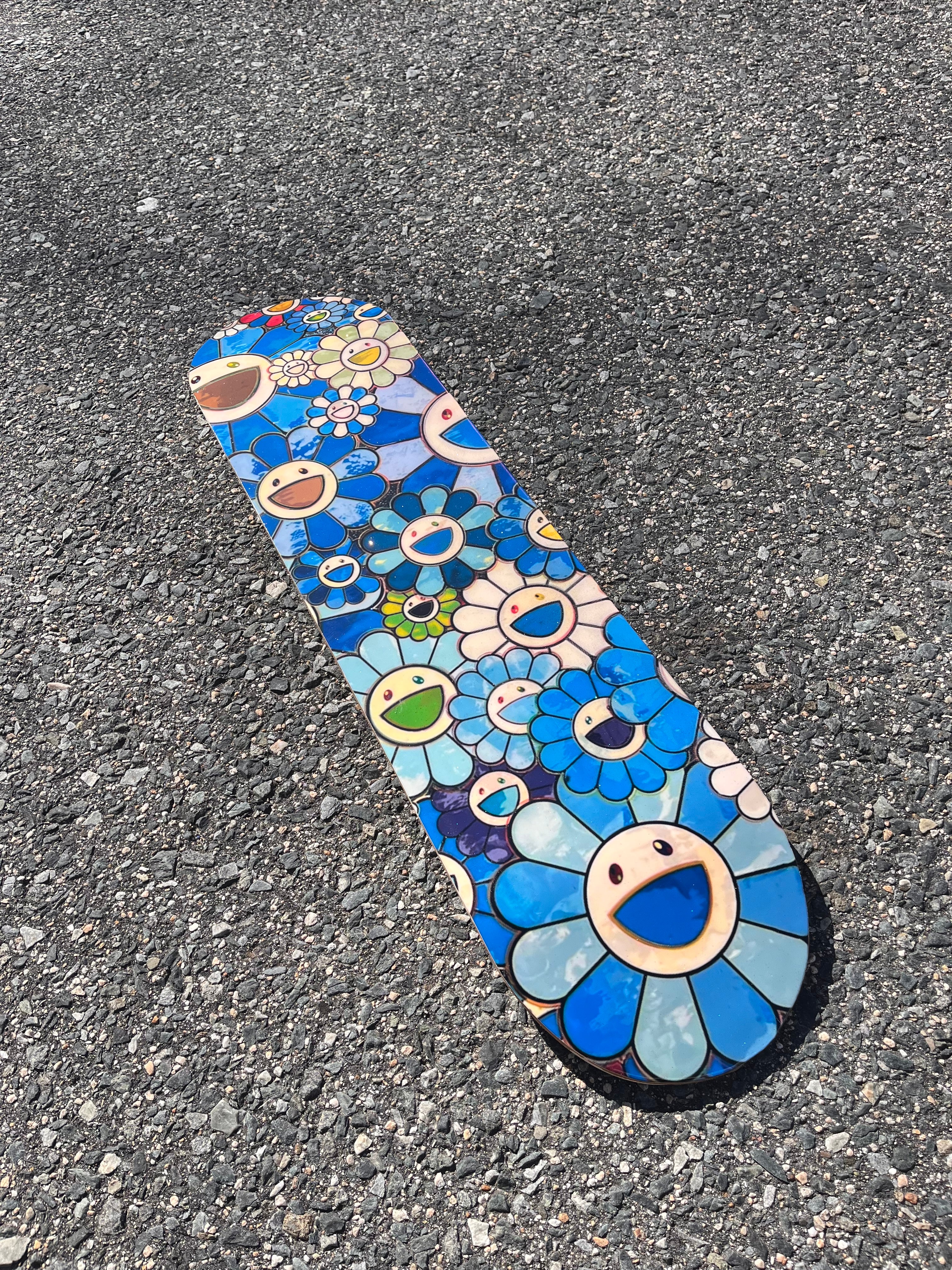 Blue Flower Board