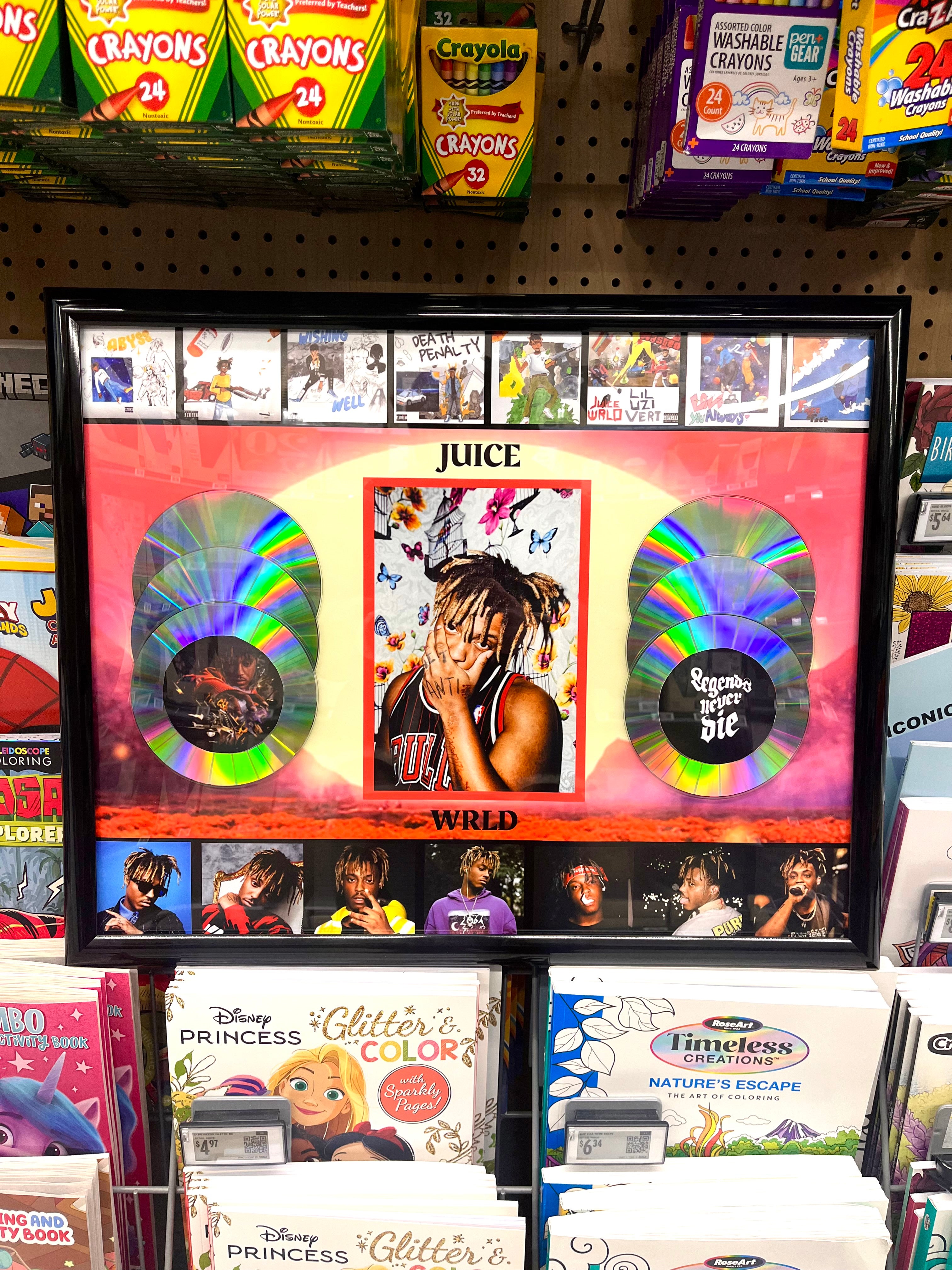 JuiceWRLD Record Plaque