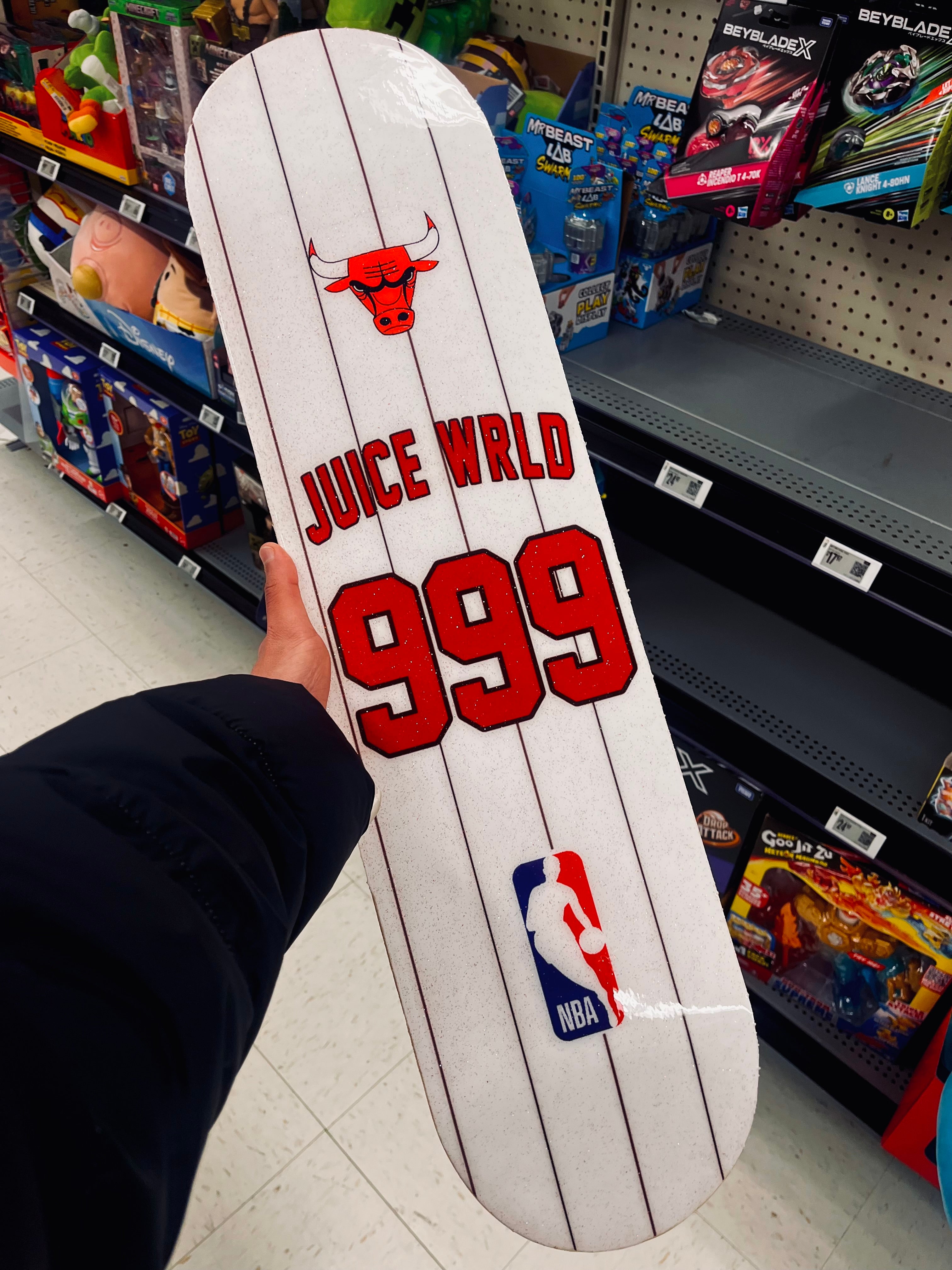 JuiceWRLD NBA Themed Board
