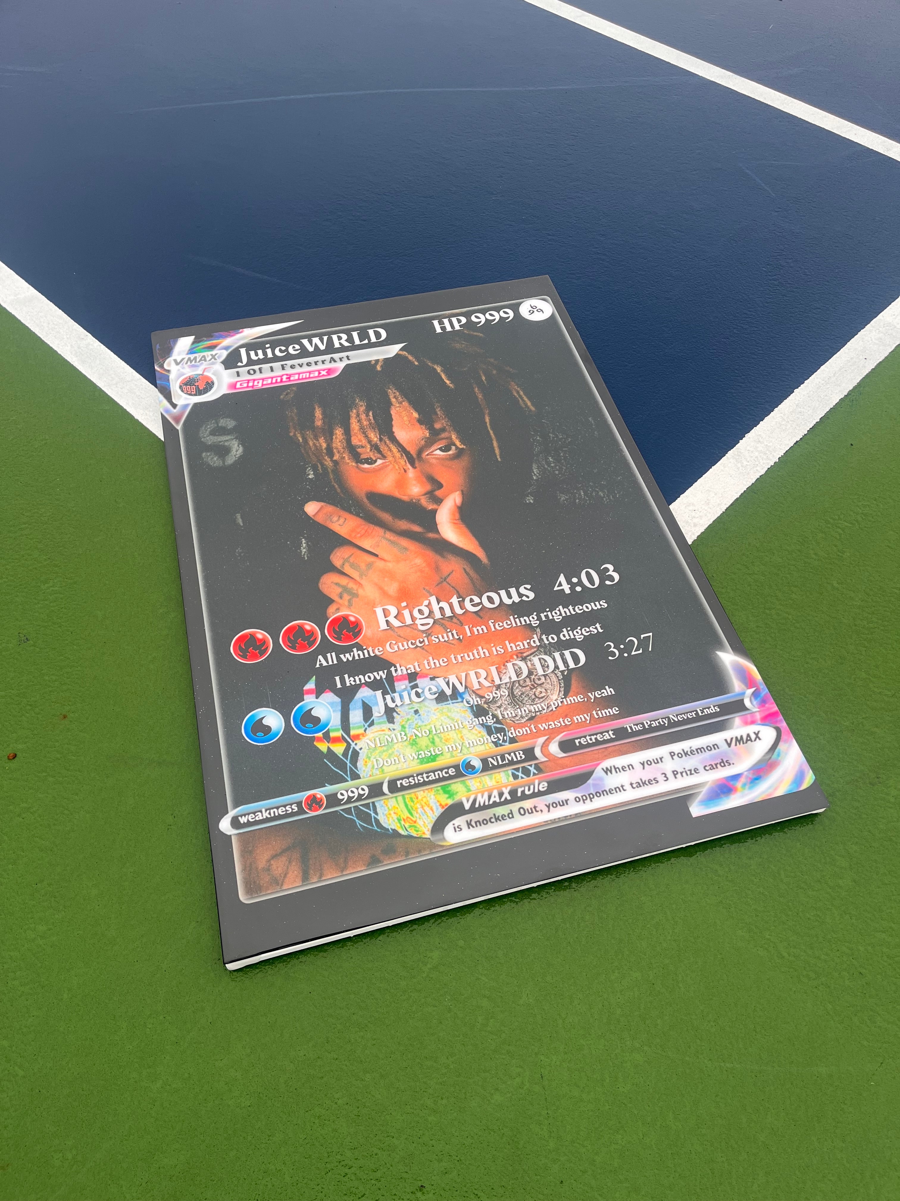JuiceWRLD X Pokemon Art Canvas
