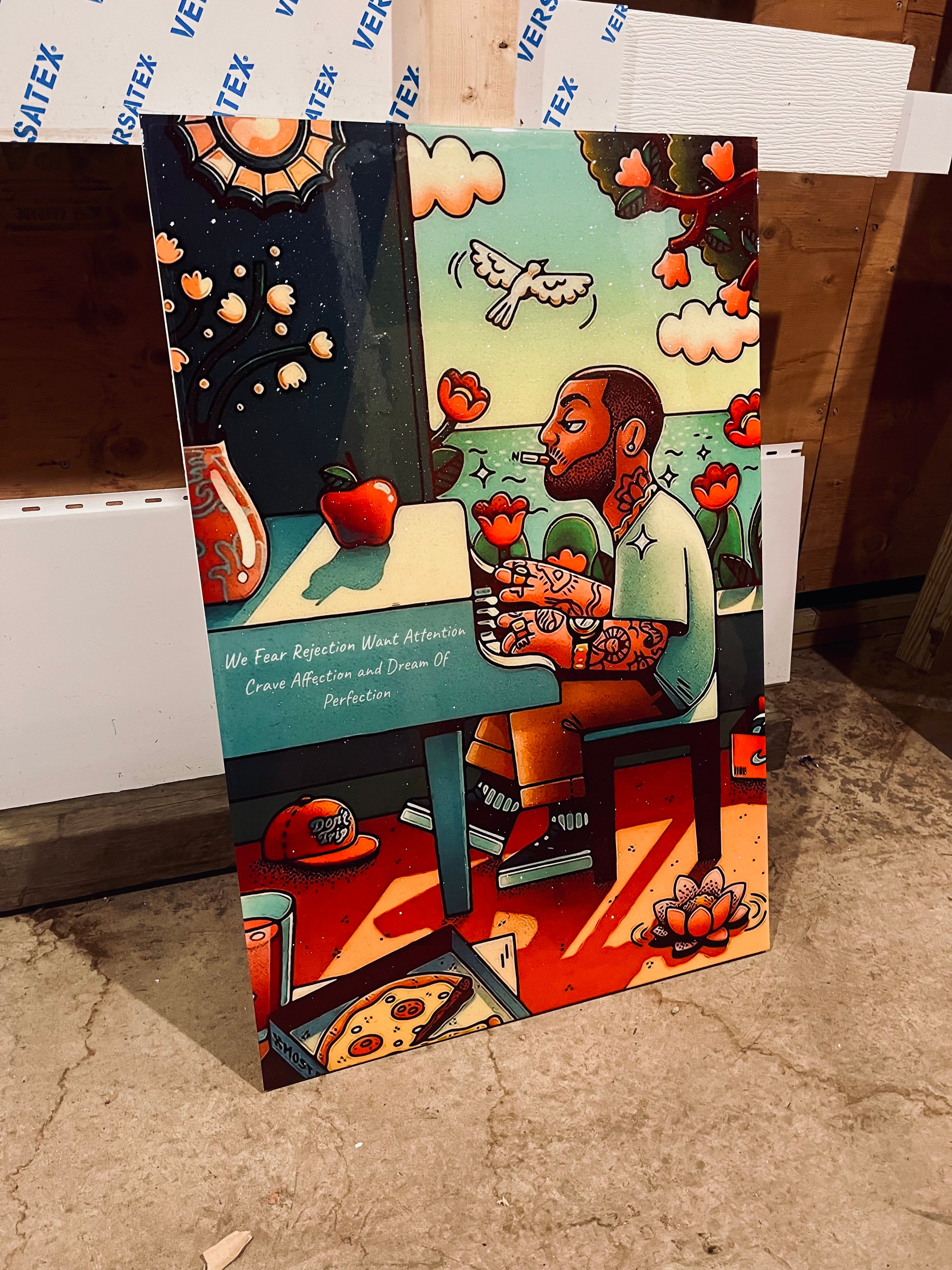 Mac Miller Art Canvas